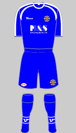 annan athletic 2009-10 away kit