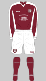 Arbroath fc home kit 2008-09