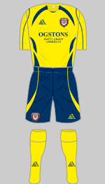arbroath fc 2011-12 away kit