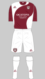 arbroath fc 2011-12 home kit