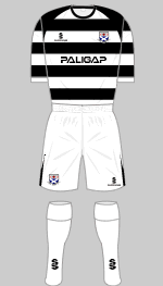 ayr united 2009-10 home kit