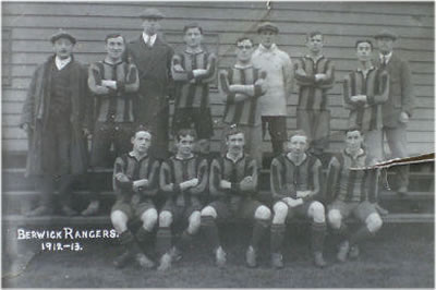 berwick rangers 1912-13 team group