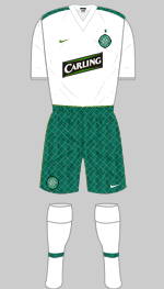 celtic away kit 2010