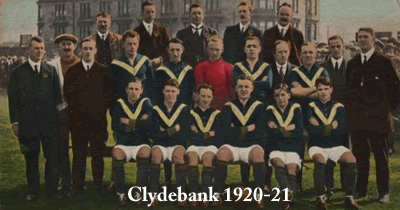 clydebank fc 1920-21
