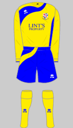 cowdenbeath 2008-09 away kit