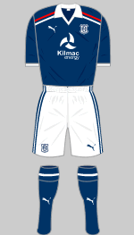 dundee fc 2011-12 home kit