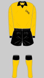 East Fife 1975-76 kit