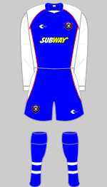 gretna 2007-08 away kit
