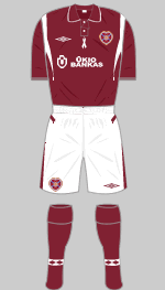 heart of midlothian special edition strip 2010