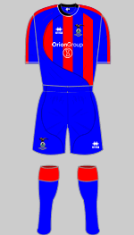 inverness caledonian thistle 2010-12 home kit