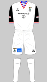 inverness caledonian thistle 2012-13 away kit