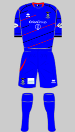 inverness caledonian thistle home kit 2013-14