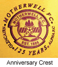 motherwell 125th anniversary crest 2011-12