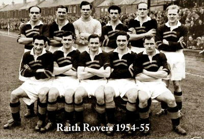 raith rovers 1954-55