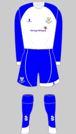 st johnstone 2007-08 home kit