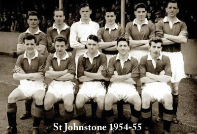 st johnstone 1954-55