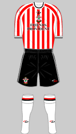 southampton 2003-04 eufa cup kit