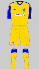 southend united 2009-10 away