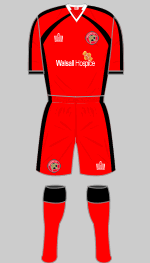 walsall 2010-11 home kit