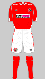 walsall fc 2011-12 home kit