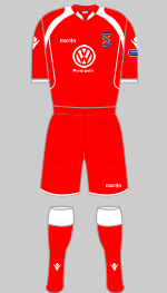 bangor city fc 2012-13 away kit