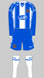 Wigan Athletic 2007-08 home kit