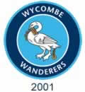 wycombe wanderers crest 2001