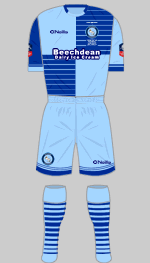 wycombe wanderers fa cup 4th round kit 2017
