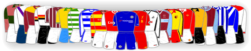 historical football kits line up 2010