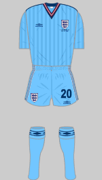 england 1986 world cup finals blue kit
