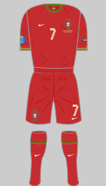 portugal euro 2012 home kit