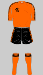 netherlands 1976 european championship kit
