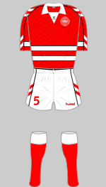 denmark european championship 1988 kit