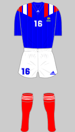 france european championships 1992 kit