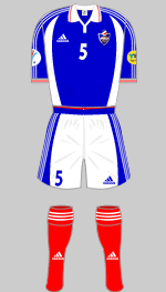 yugoslavia euro 2000 kit