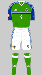 northern ireland euro 2016 kit