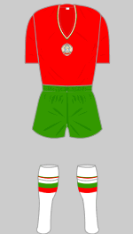 bulgaria 1970 world cup change kit