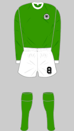 west germany 1974 world cup change kit