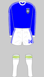 brazil 1978 world cup change kit