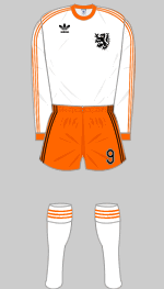 netherlands 1978 world cup change kit
