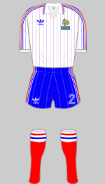 france 1982 world cup change kit