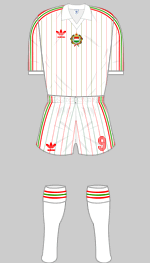 hungary 1982 world cup change kit