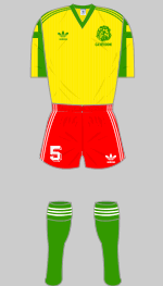 cameroon 1990 world cup change kit