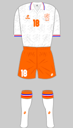 netherlands 1994 world cup change kit