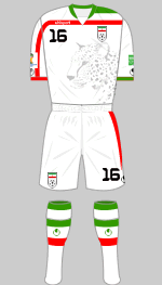 iran 2014 world cup kit