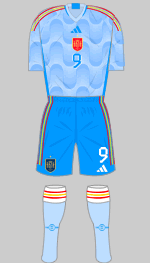 spain 2022 world cup 2nd kit