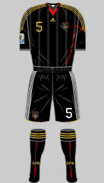 germany world cup 2010 all black kit