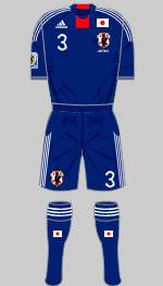 japan world cup 2010 all blue kit