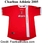 charlton athletic centenary shirt 2005