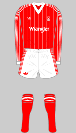 Nottingham Forest - Historical Football Kits